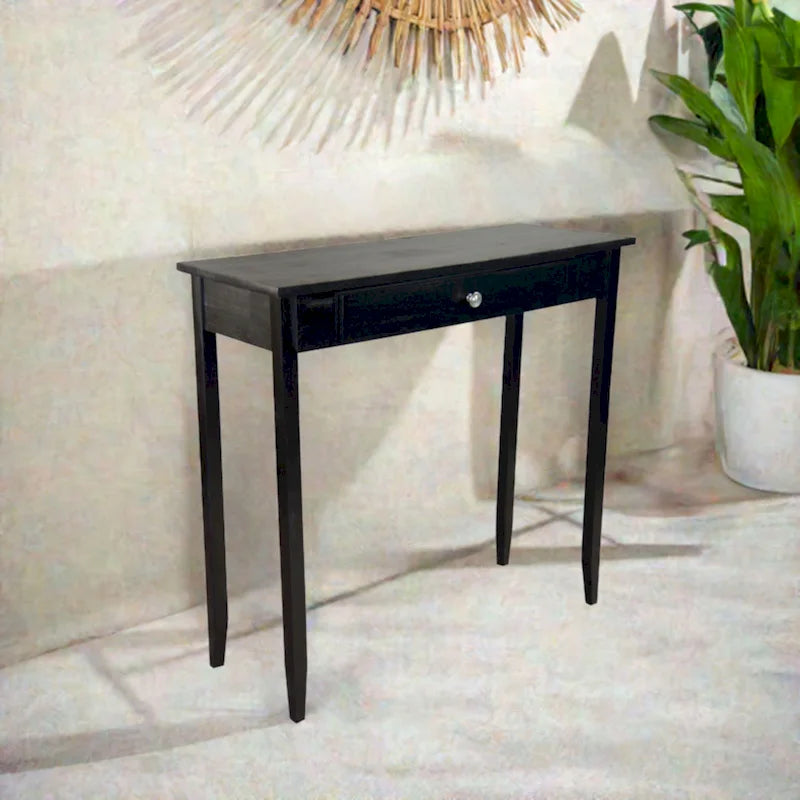 Solid Acacia 1-drawer Console Table