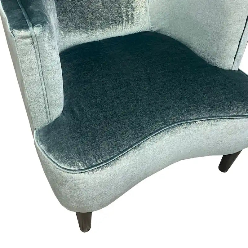 Oversized Living Room Barrel Accent Chair with Arms