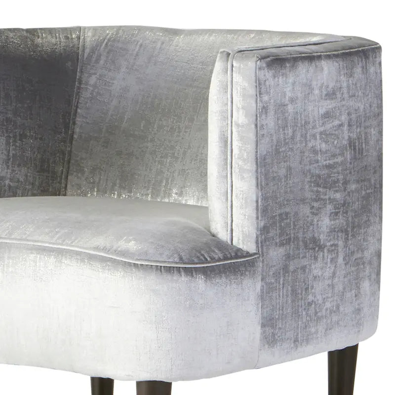Oversized Living Room Barrel Accent Chair with Arms