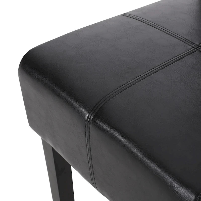 Upholstered T-Stitch Dining Chairs (Set of 2) by