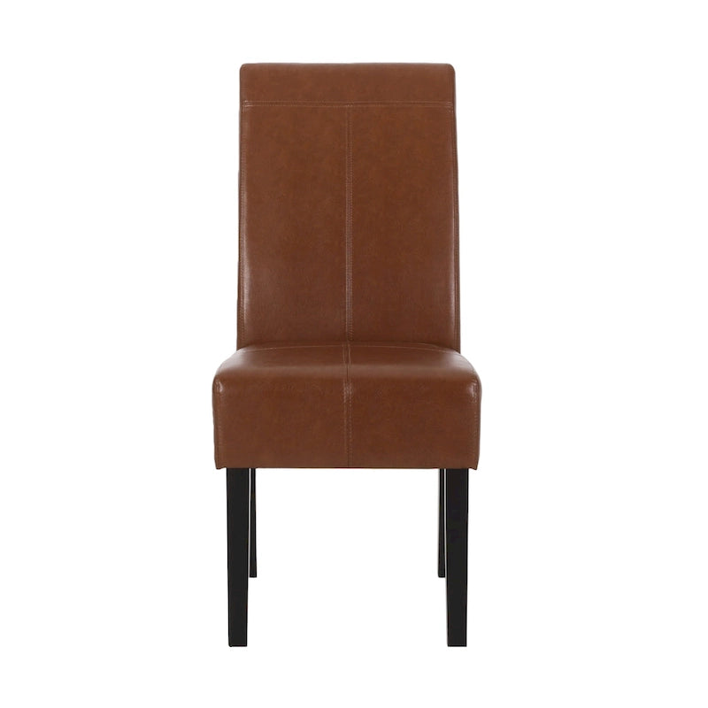 Upholstered T-Stitch Dining Chairs (Set of 2) by