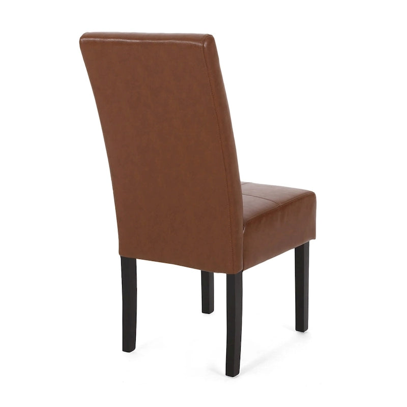 Upholstered T-Stitch Dining Chairs (Set of 2) by