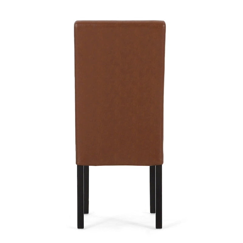 Upholstered T-Stitch Dining Chairs (Set of 2) by