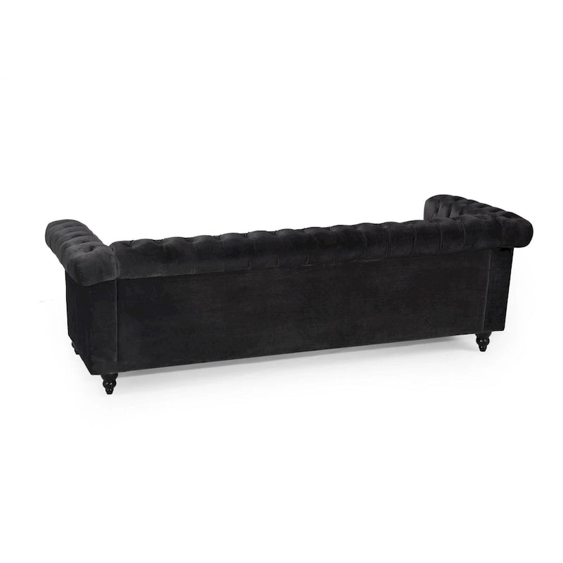 Tufted Velvet Sofa by