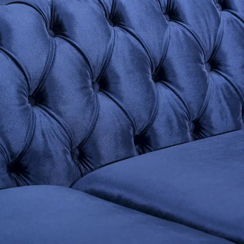 Tufted Velvet Sofa by