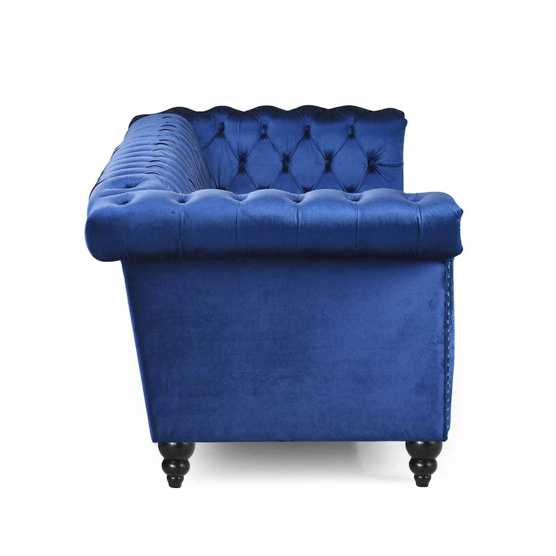 Tufted Velvet Sofa by