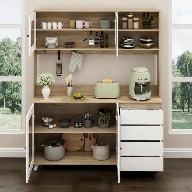 Sideboard Wine Cabinet Tea Cabinet Kitchen Cupboard Buffets Sideboards