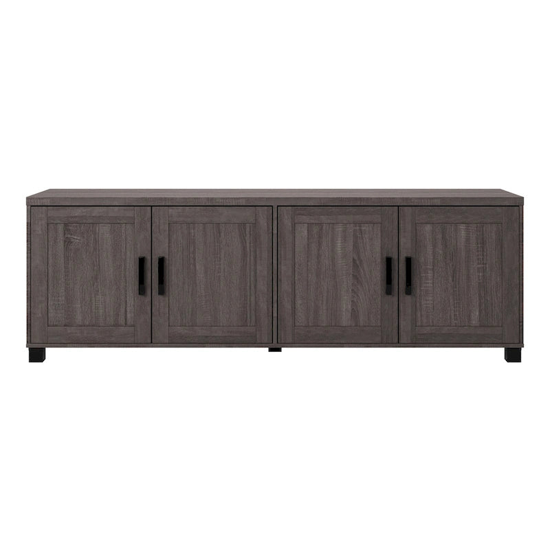71-Inch Wide TV Stand with Storage Doors, TVs up to 85