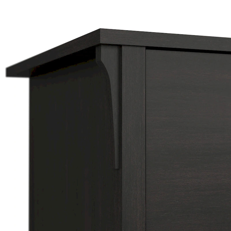 60W L Shaped Desk with Drawers and Storage