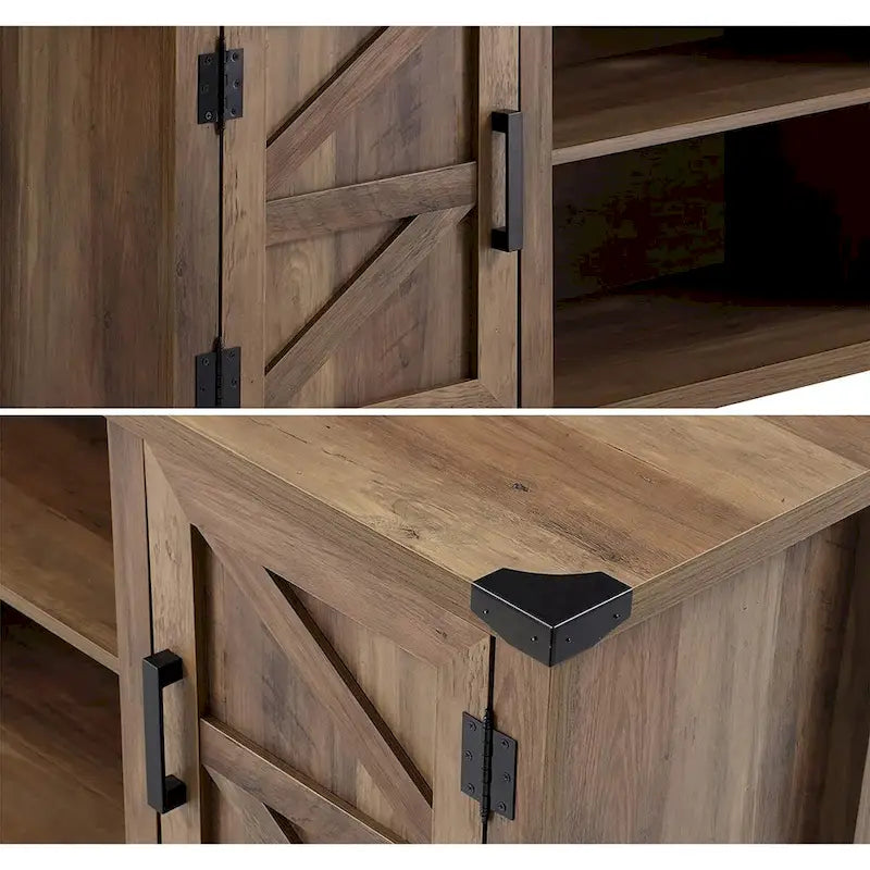 Barndoor TV Stand Entertainment Center for TVs up to 70-inch