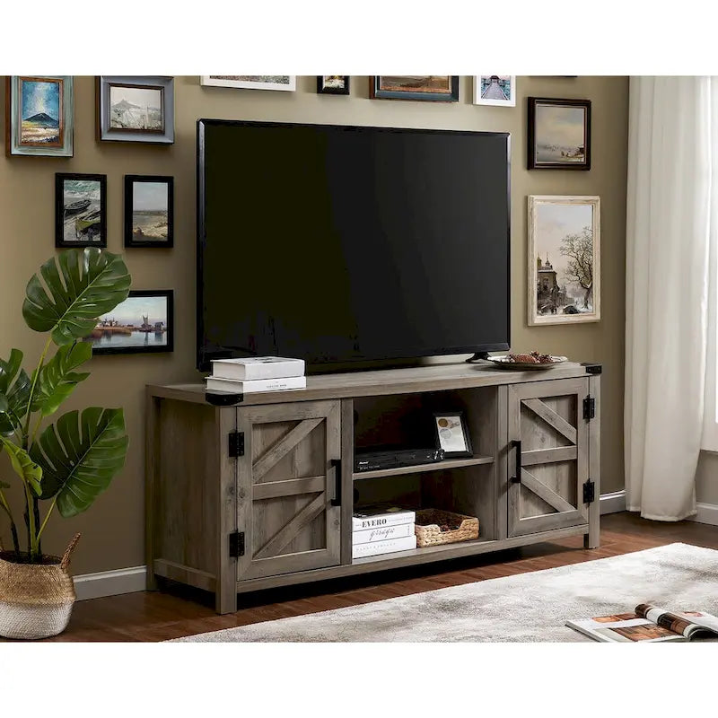 Barndoor TV Stand Entertainment Center for TVs up to 70-inch