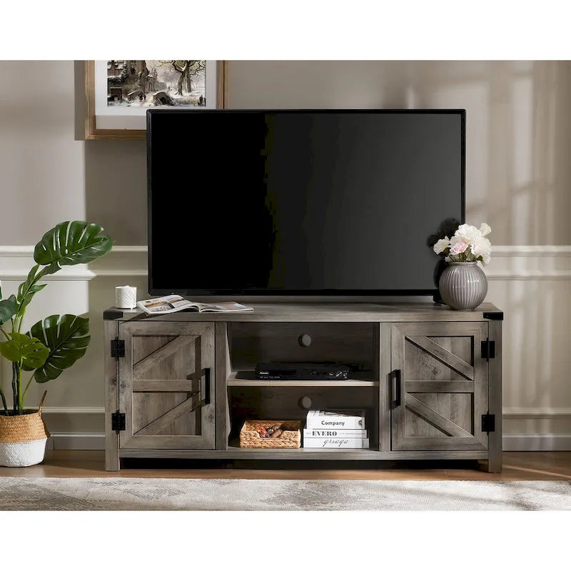 Barndoor TV Stand Entertainment Center for TVs up to 70-inch