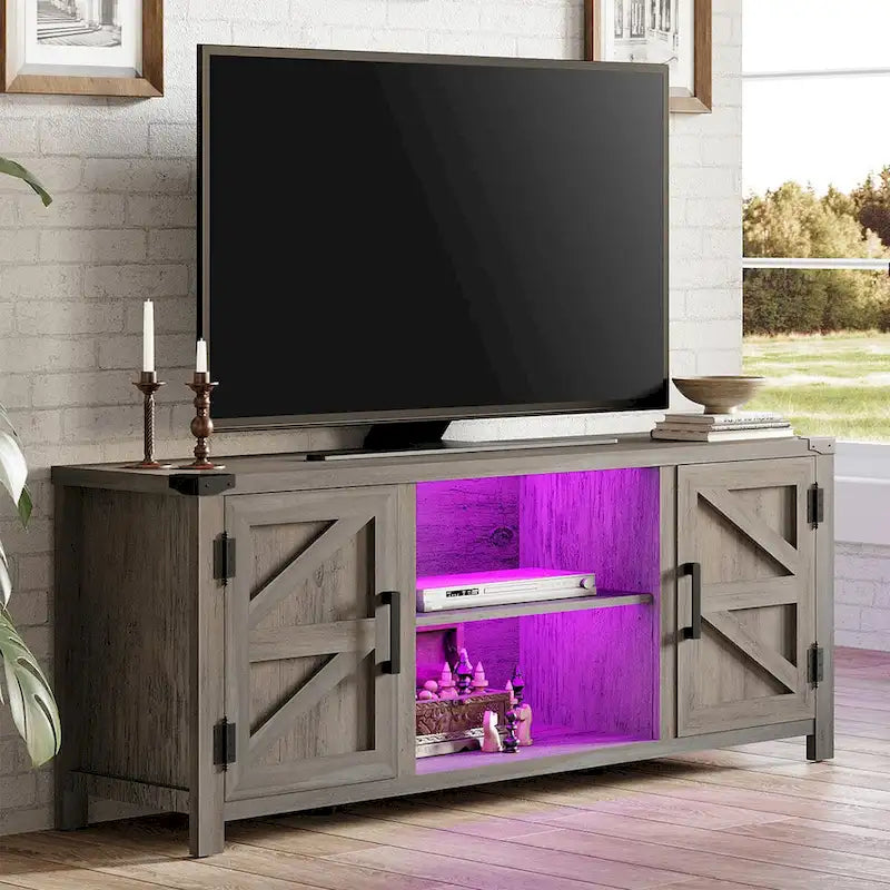 Barndoor TV Stand Entertainment Center for TVs up to 70-inch