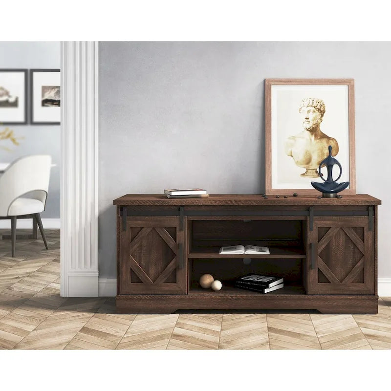 Barndoor TV Stand Entertainment Center for TVs up to 70-inch