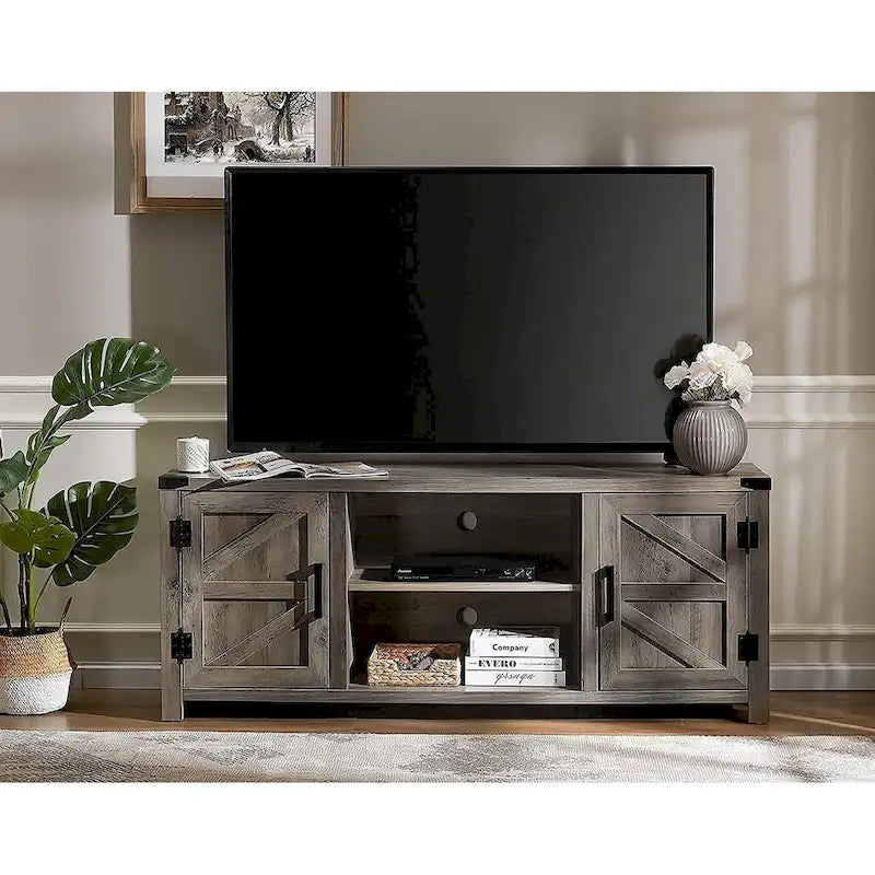 Barndoor TV Stand Entertainment Center for TVs up to 70-inch