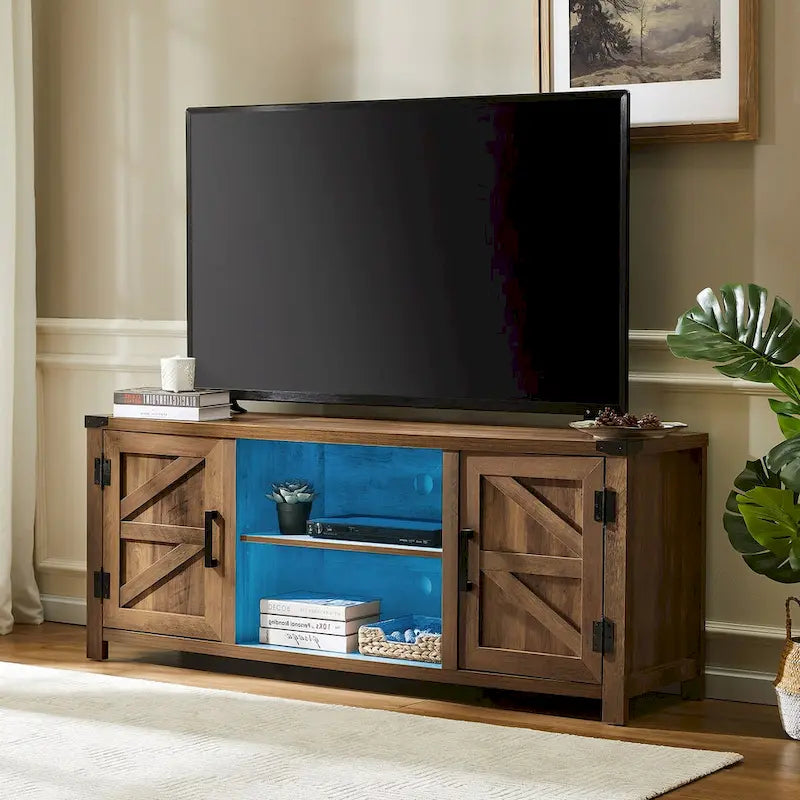 Barndoor TV Stand Entertainment Center for TVs up to 70-inch
