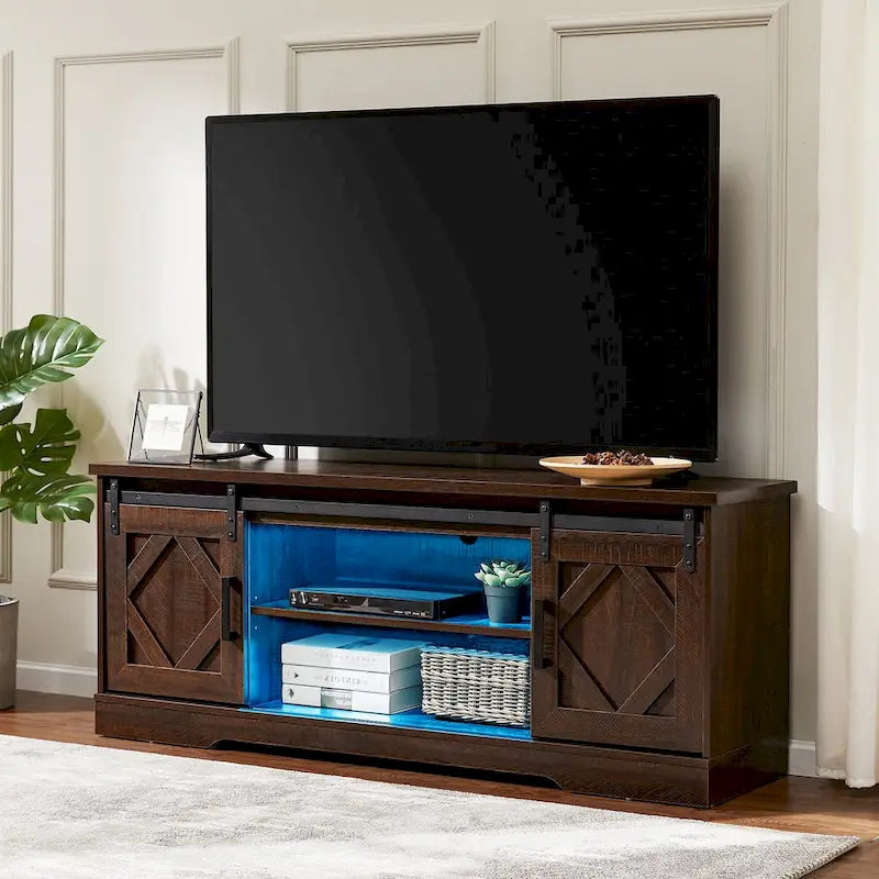 Barndoor TV Stand Entertainment Center for TVs up to 70-inch