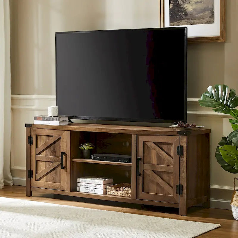Barndoor TV Stand Entertainment Center for TVs up to 70-inch