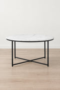 Marble Coffee Table - 35 W x 35 D x 19 H - 35Wx35Dx19H