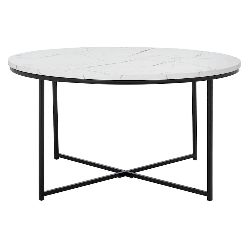 Marble Coffee Table - 35 W x 35 D x 19 H - 35Wx35Dx19H
