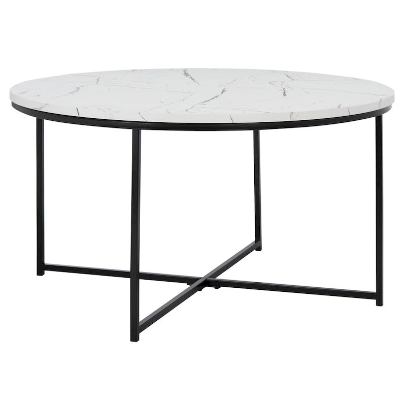 Marble Coffee Table - 35 W x 35 D x 19 H - 35Wx35Dx19H
