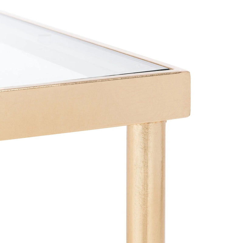 Gold Leaf Coffee Table - 44 W x 24 L x 20.5 H - 44Wx24Dx21H