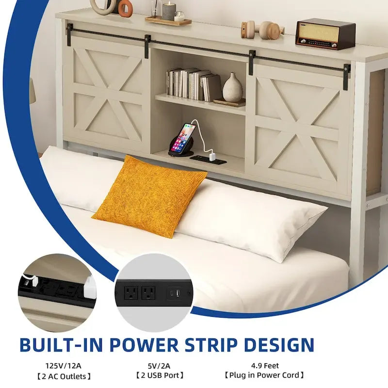 Oak Queen/King Size Bed Frame
